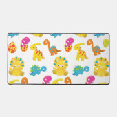 Niedliche Dinosaurier, Dinosaurier-Muster, Baby-Di Schreibtischunterlage (Vorderseite)