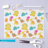 Niedliche Dinosaurier, Dinosaurier-Muster, Baby-Di Seidenpapier (Handwerk)