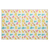 Niedliche Dinosaurier, Dinosaurier-Muster, Baby-Di Stoff (Fat Quarter (45,7 x 55,9 cm))