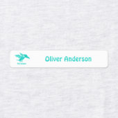 Niedliche Dinosaurier Eisen Etiketten (Design 2)