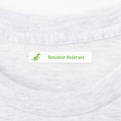 Niedliche Dinosaurier Eisen Etiketten (Befestigt)