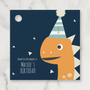 Niedliche Dinosaurier Erste Imitate Geburtstag Gol Geschenkanhänger