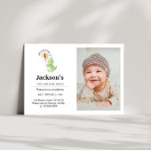 Niedliche Dinosaurier Geburtstagseinladung Einladung