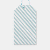 Niedliche Dinosaurier Geburtstagsjunge Dankeschön  Geschenkanhänger (Rückseite)