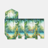 Niedliche Dinosaurier Gefälligkeitsbox Geschenkschachtel (Ungefaltet)