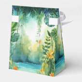 Niedliche Dinosaurier Gefälligkeitsbox Geschenkschachtel (Rückseite)