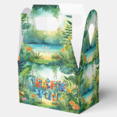 Niedliche Dinosaurier Gefälligkeitsbox Geschenkschachtel (Geöffnet)