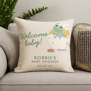 Niedliche Dinosaurier Inspiriert Welcome Baby Dusc Kissen