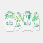 Niedliche Dinosaurier "It's a Boy" Kinderdusche Geschenkschachtel (Ungefaltet)