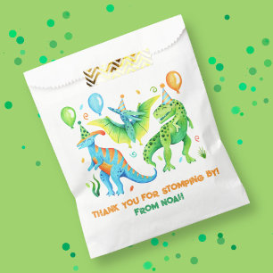Niedliche Dinosaurier Jurassic Boys Geburtstag Dan Geschenktütchen