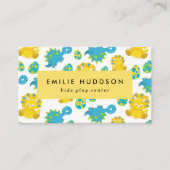 Niedliche Dinosaurier, Kinderspielzentrum, Aktivit Visitenkarte (Vorderseite)