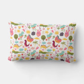 Niedliche Dinosaurier Lendenkissen (Rückseite)