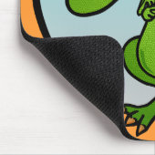 NIEDLICHE DINOSAURIER-MAUSUNTERLAGE MOUSEPAD (Ecke)
