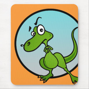 NIEDLICHE DINOSAURIER-MAUSUNTERLAGE MOUSEPAD