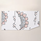 Niedliche Dinosaurier-Muster Badehandtuch (Badehandtuch)