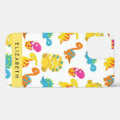 Niedliche Dinosaurier, Muster der Dinosaurier, Ihr Case-Mate iPhone Hülle (Rückseite (Horizontal))