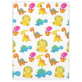 Niedliche Dinosaurier, Muster der Dinosaurier, Ihr Klemmbrett (Rückseite)