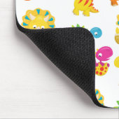 Niedliche Dinosaurier, Muster der Dinosaurier, Ihr Mousepad (Ecke)