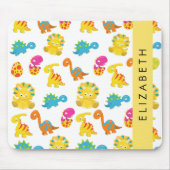 Niedliche Dinosaurier, Muster der Dinosaurier, Ihr Mousepad (Vorne)