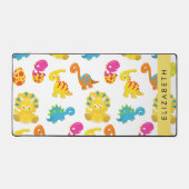 Niedliche Dinosaurier, Muster der Dinosaurier, Ihr Schreibtischunterlage (Vorderseite)