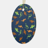 Niedliche Dinosaurier Muster Keramik Ornament (Links)