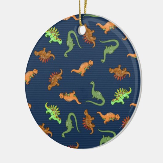 Niedliche Dinosaurier Muster Keramik Ornament (Links)