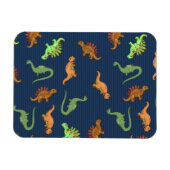 Niedliche Dinosaurier Muster Magnet (Horizontal)