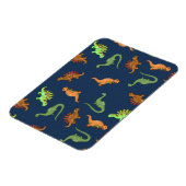 Niedliche Dinosaurier Muster Magnet (Linke Seite)