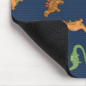 Niedliche Dinosaurier Muster Mousepad (Ecke)