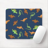 Niedliche Dinosaurier Muster Mousepad (Mit Mouse)