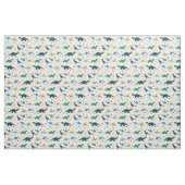 Niedliche Dinosaurier-Muster Stoff (Fat Quarter (45,7 x 55,9 cm))