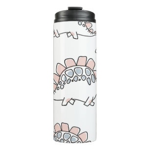 Niedliche Dinosaurier-Muster Thermosbecher