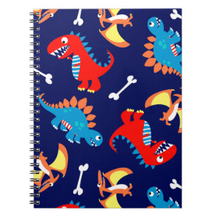 Niedliche Dinosaurier Notizblock