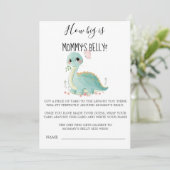 Niedliche Dinosaurier Peony, wie groß sind Mama's  (Stehend Vorderseite)