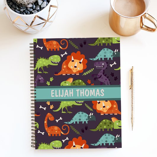 Niedliche Dinosaurier Personalisierte, kundenspezi Notizblock