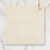 Niedliche Dinosaurier Prähistorisches Wildleben Da Geschenkanhänger (Rückseite)