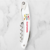 Niedliche Dinosaurier-Sammlung Thunder_Cove Kellnermesser (Vorderseite)