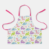 Niedliche Dinosaurier Schürze (Vorderseite)