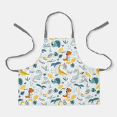 Niedliche Dinosaurier Schürze (Vorderseite)