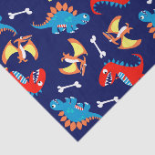 Niedliche Dinosaurier Seidenpapier (Ausschnitt)