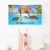 Niedliche Dinosaurier-Sondertext Kids-Banner Banner (Insitu)