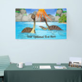 Niedliche Dinosaurier-Sondertext Kids-Banner Banner (Messeveranstaltung)