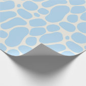 Niedliche Dinosaurier Spots Boy Baby Dusche Geschenkpapier (Ecke)