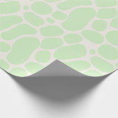 Niedliche Dinosaurier-Spots Neutrale Babydusche Geschenkpapier (Ecke)