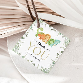 Niedliche Dinosaurier, T-Rex, Jurassic, erster Geb Geschenkanhänger