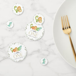 Niedliche Dinosaurier, T-Rex, Jurassic, erster Geb Konfetti