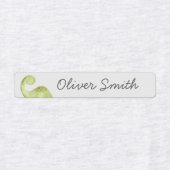 Niedliche Dinosaurier Tagesstätte Name Kleidung Etiketten (Design 2)