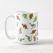 Niedliche Dinosaurier-Tasse Kaffeetasse (Links)