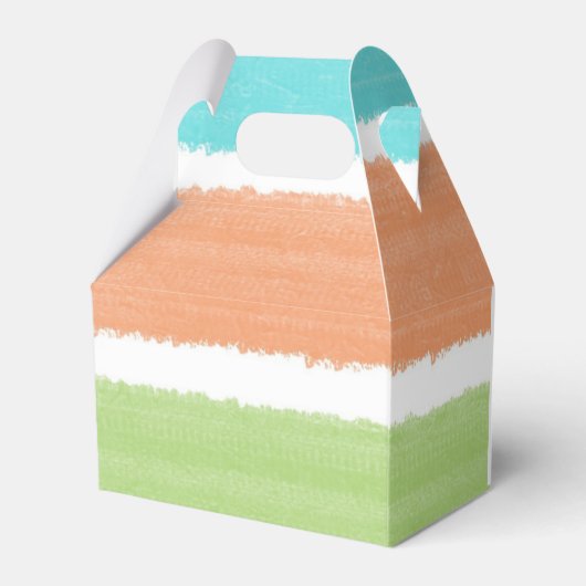 Niedliche Dinosaurier und Stars Babydusche Geschenkschachtel (Rückseite)