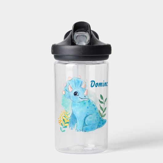 Niedliche Dinosaurier Wasserflasche Trinkflasche (Vorne)